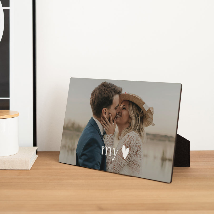 Cadre photo Objets Paysage Fresque d'amour photo