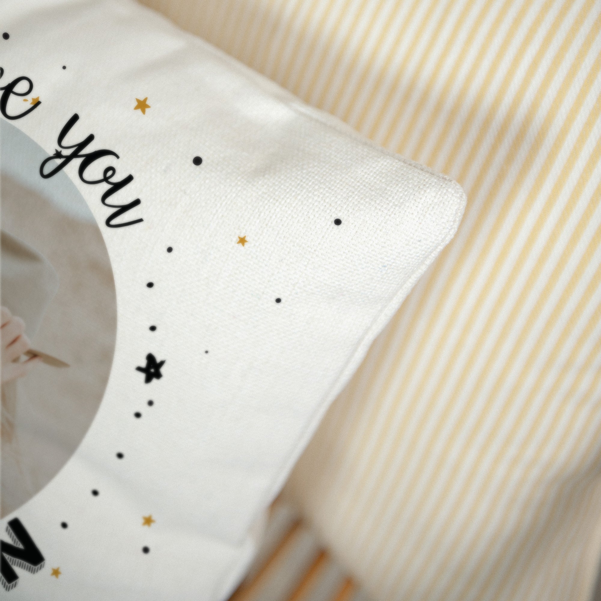Coussin Objets Beige naturel To the Moon & back photo N° 3