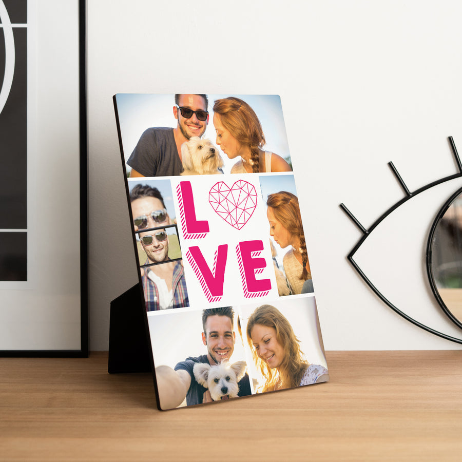 Cadre photo Objets Portrait Big love photo