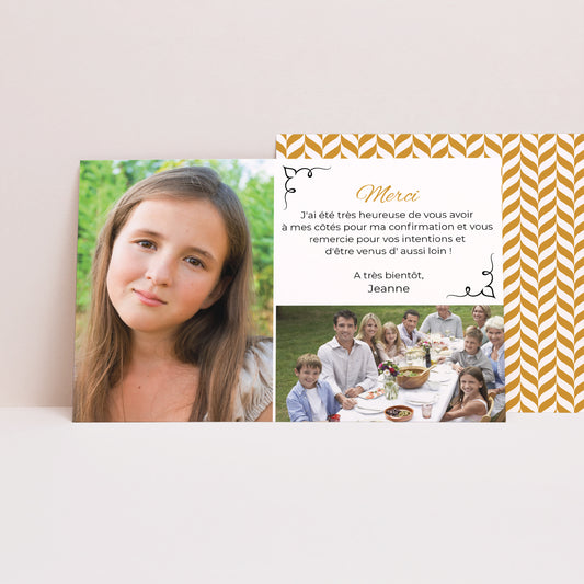 Remerciements Confirmation Paysage Saint-Esprit, merci photo