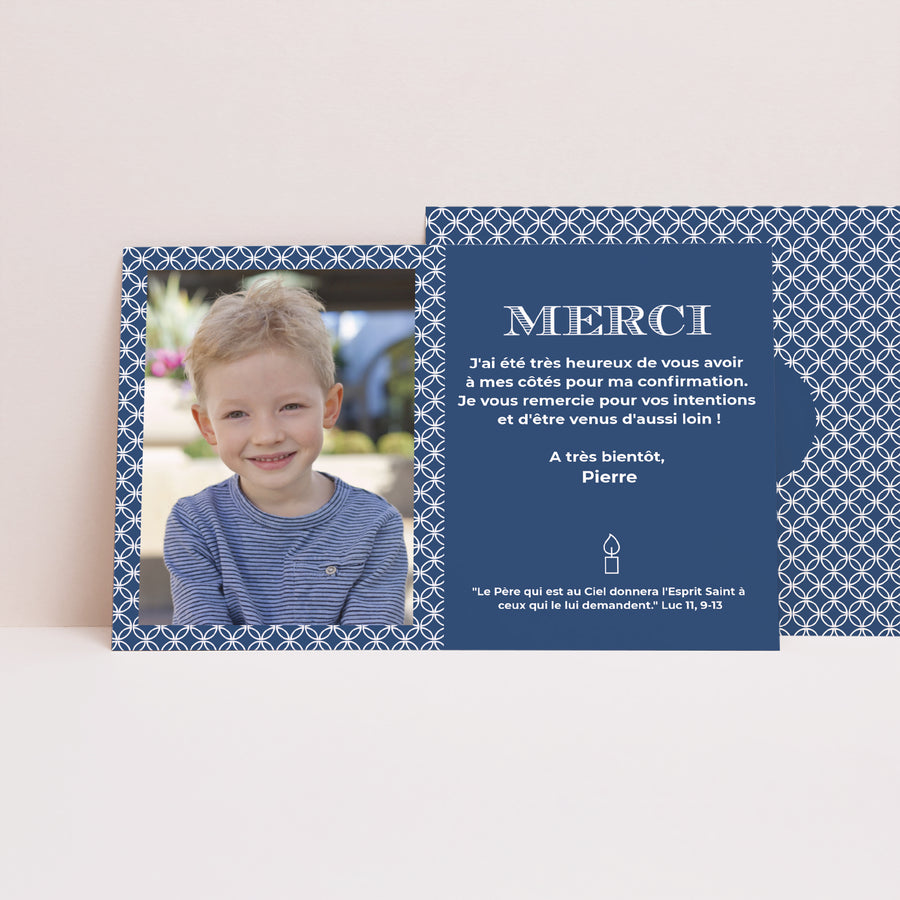 Remerciements Confirmation Paysage Esprit Saint, merci photo