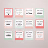Tirage photo Photos Lot de 12 Phrases d'amour photo N° 1