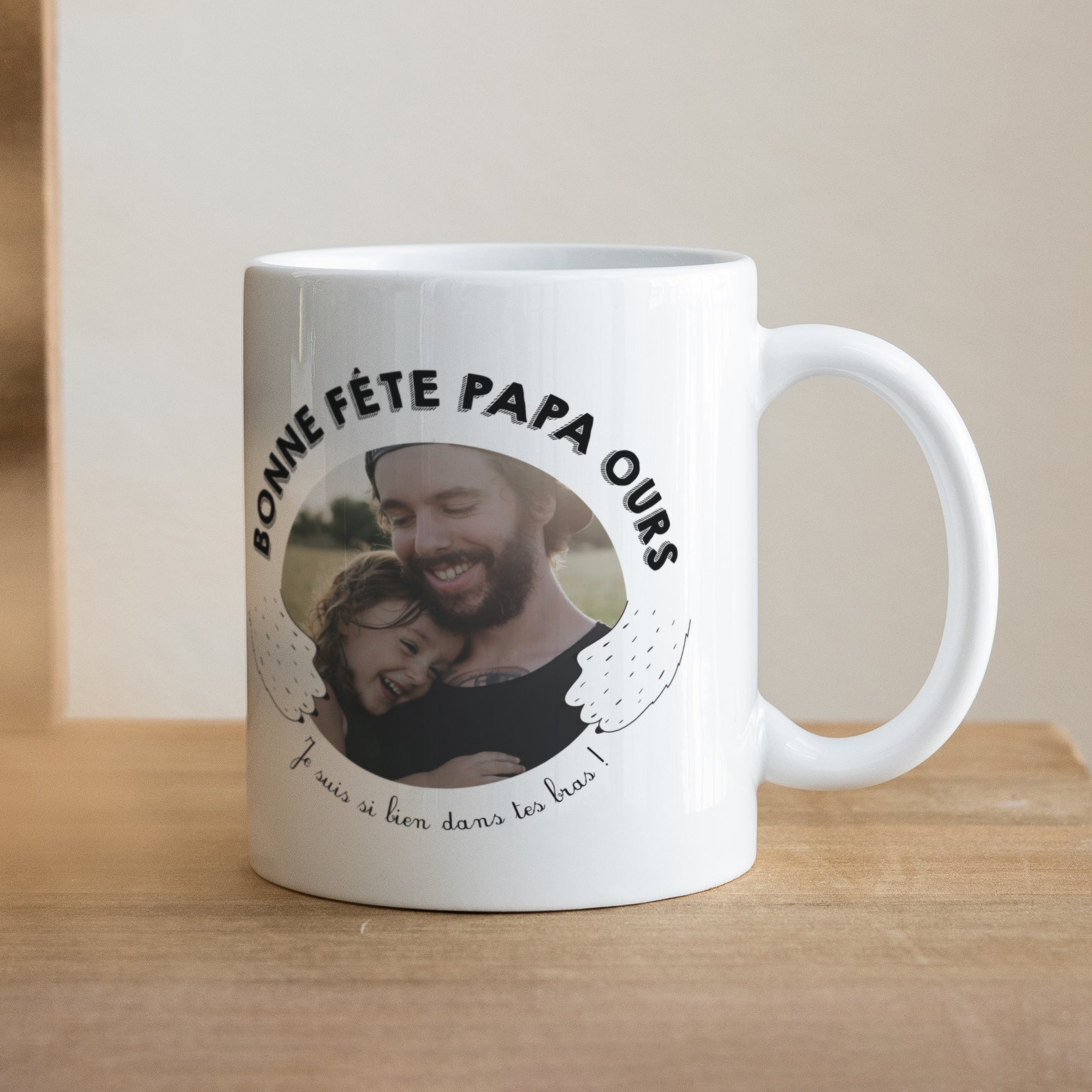 Mug Objets Blanc Daddy Ours photo N° 1