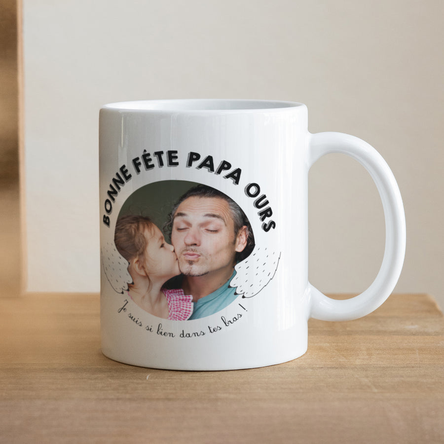 Mug Objets Blanc Daddy Ours photo