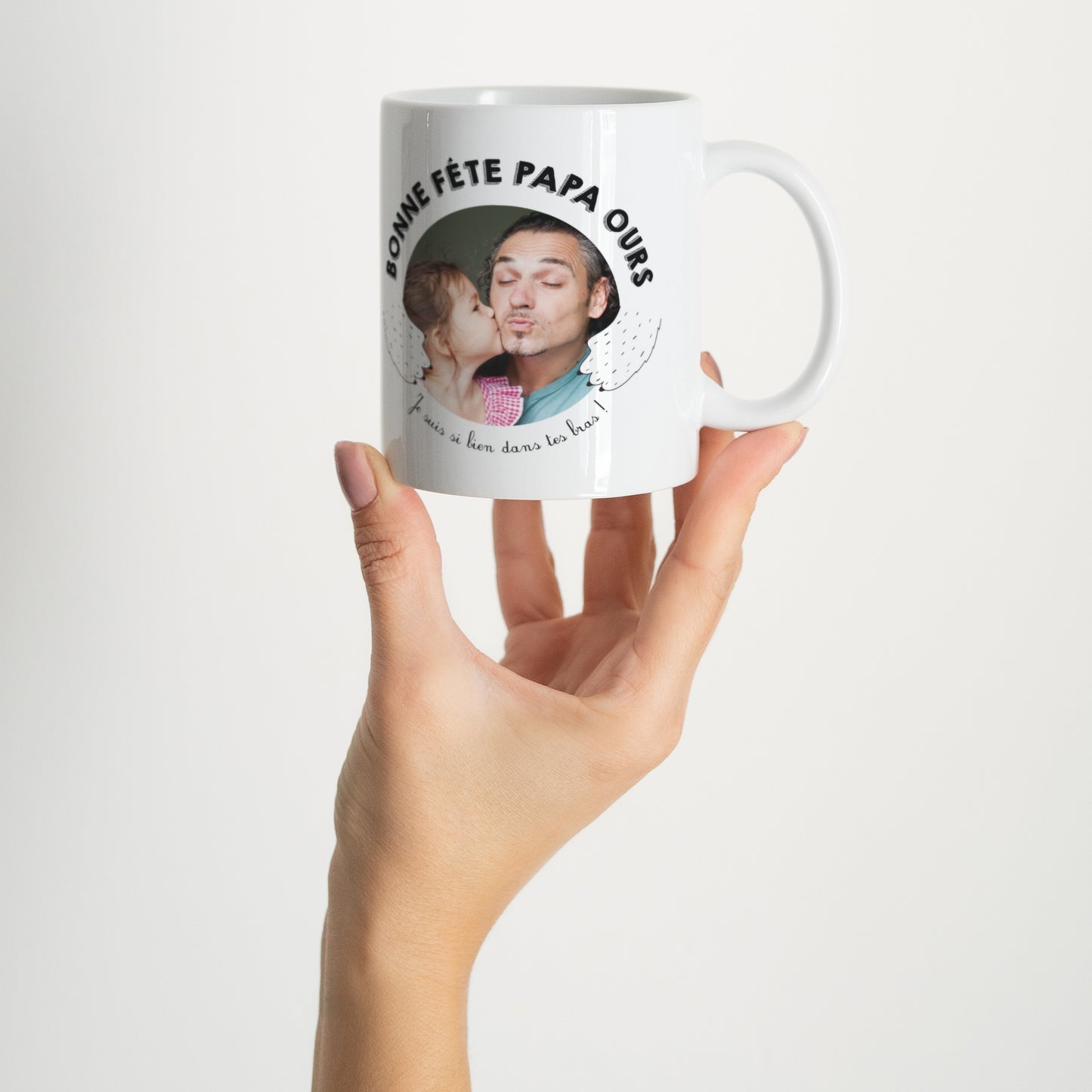 Mug Objets Blanc Daddy Ours photo N° 2