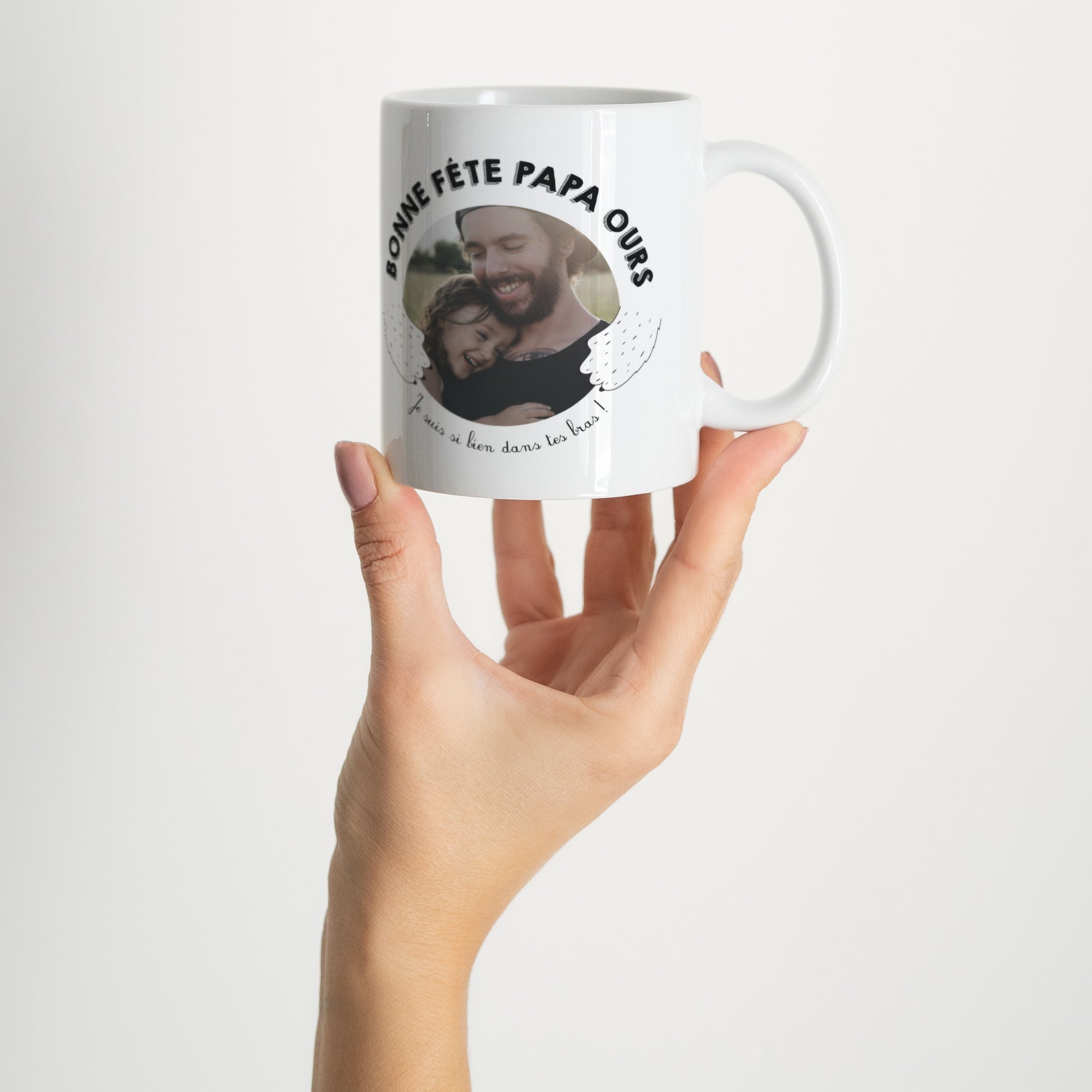 Mug Objets Blanc Daddy Ours photo N° 2