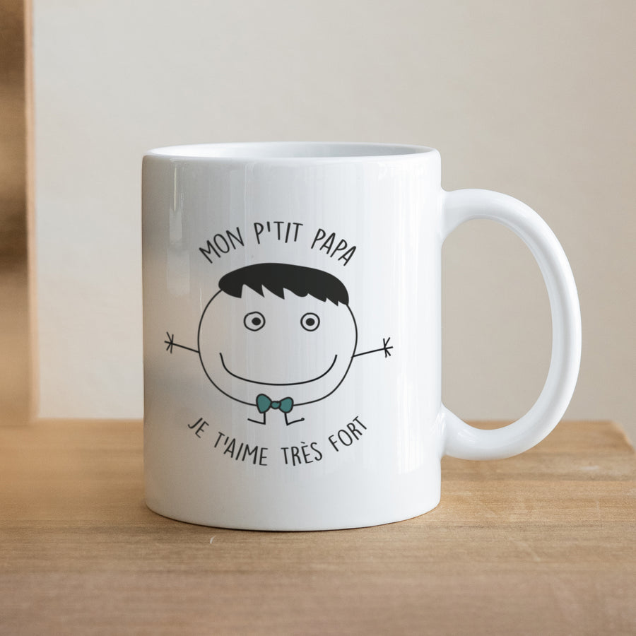 Mug Objets Blanc Dessin d'enfant photo