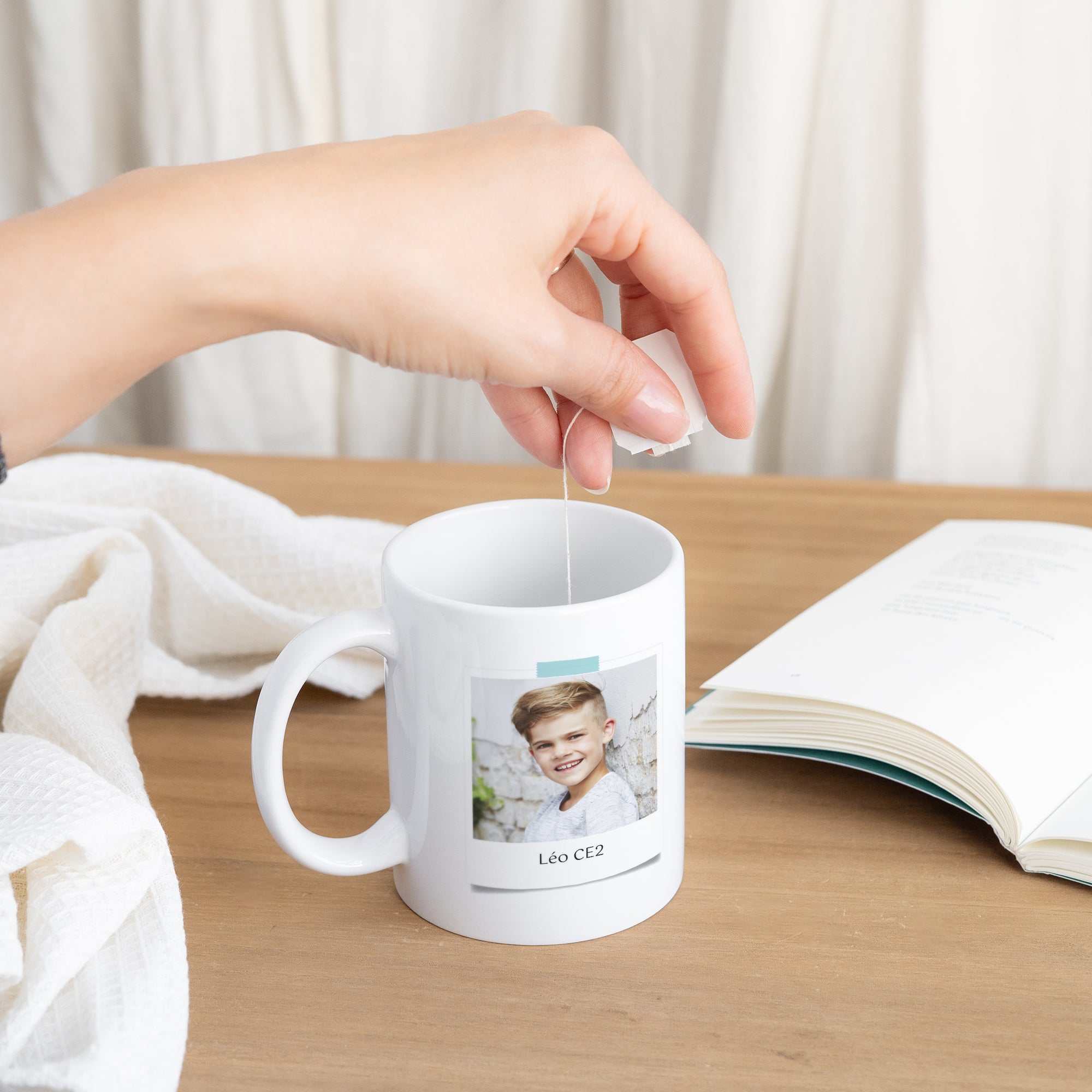 Mug Objets Blanc Merci maitresse II photo N° 3