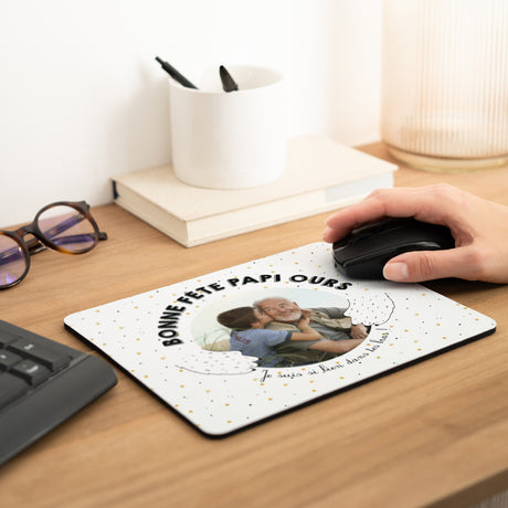 Tapis de souris Objets Rectangle Papi Ours