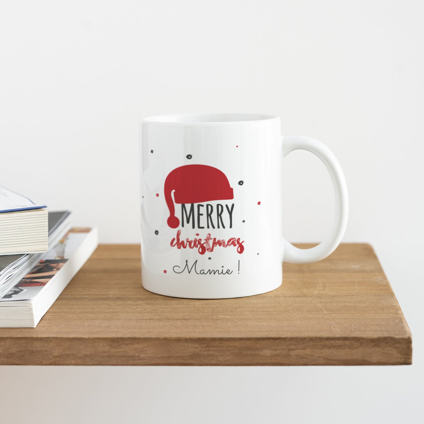 Mug Objets Blanc Bonnet du Père Noel photo N° 4