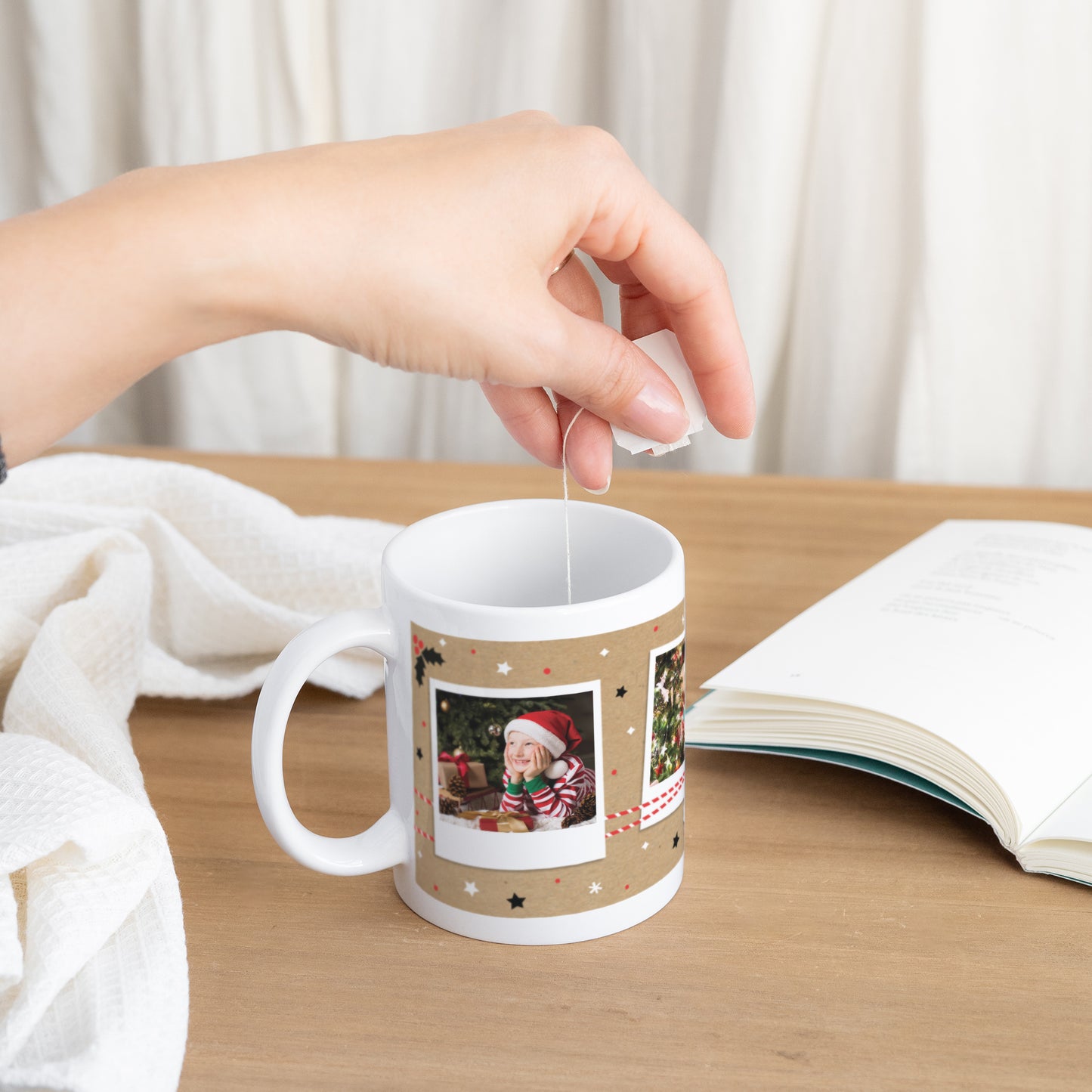 Mug Objets Blanc Christmas Tea photo N° 3