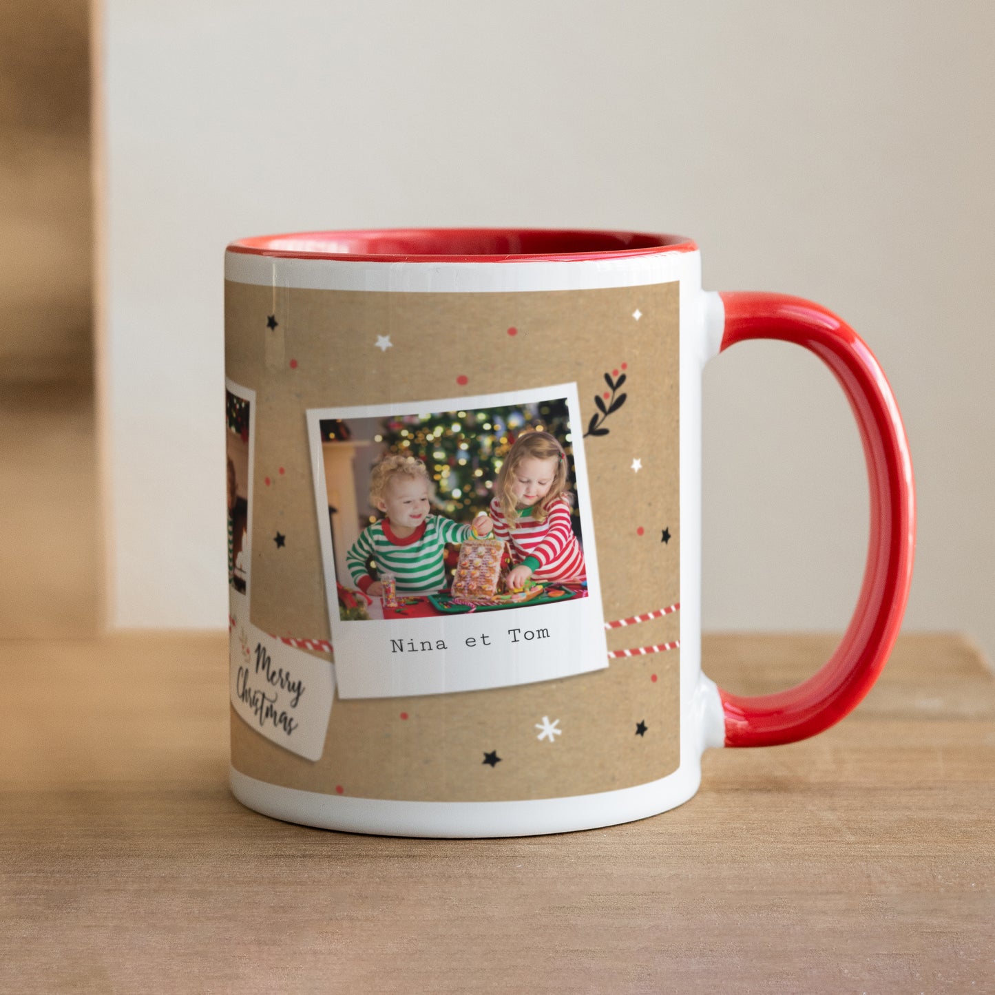 Mug Objets Rouge Christmas Tea photo N° 1