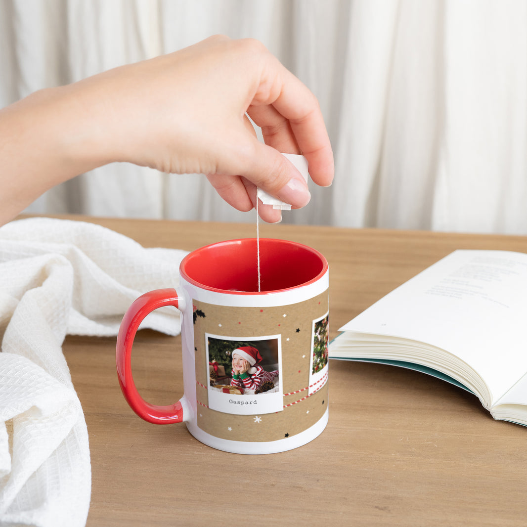 Mug Objets Rouge Christmas Tea photo N° 3