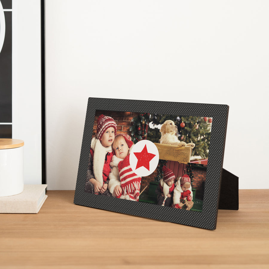 Cadre photo Objets Paysage Etoile Rouge photo