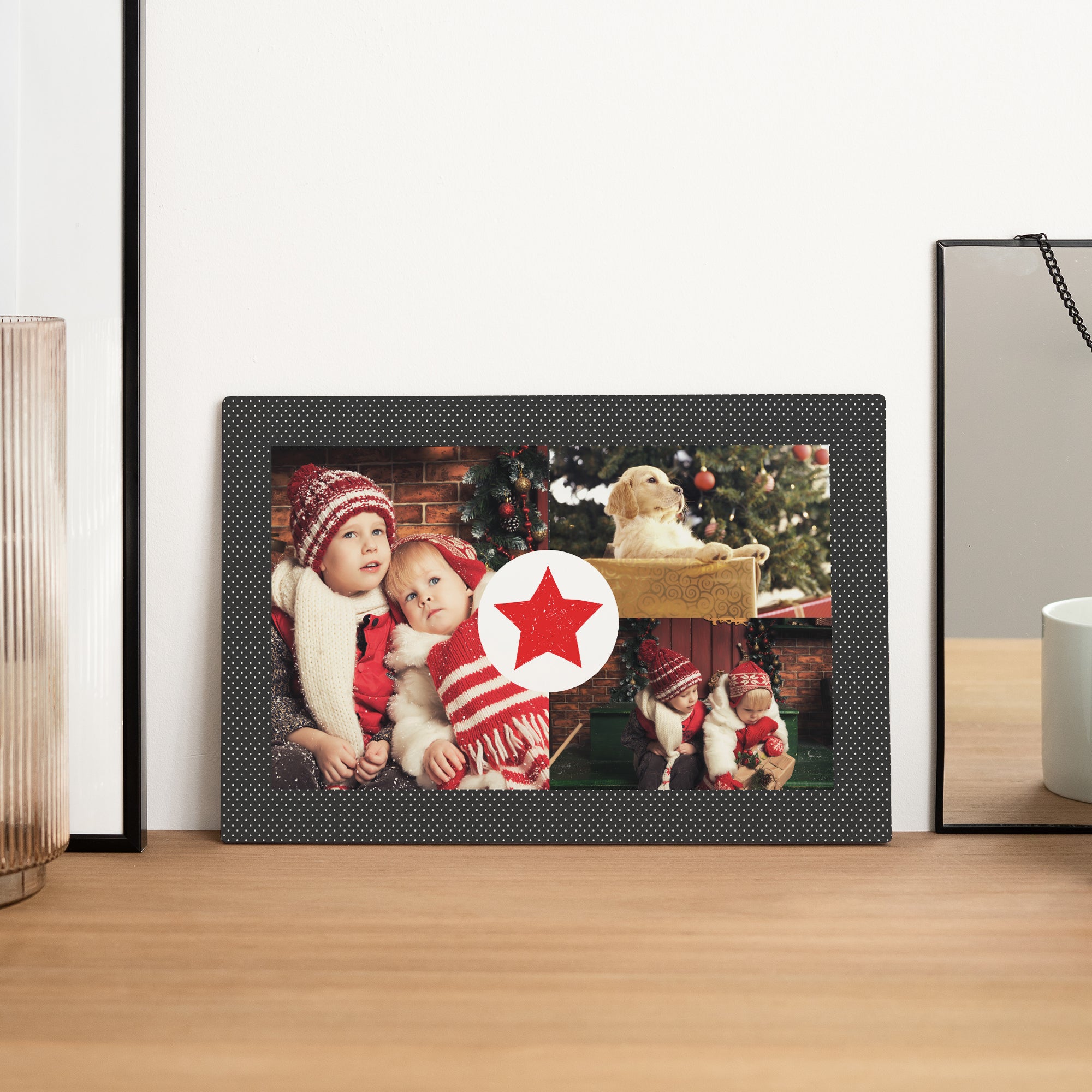 Cadre photo Objets Paysage Etoile Rouge photo N° 2