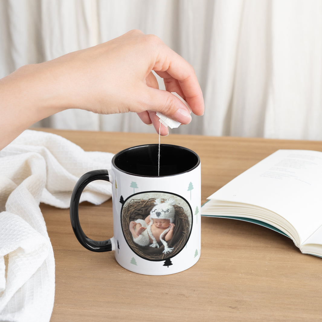 Mug Objets Noir Renard des neiges photo N° 3