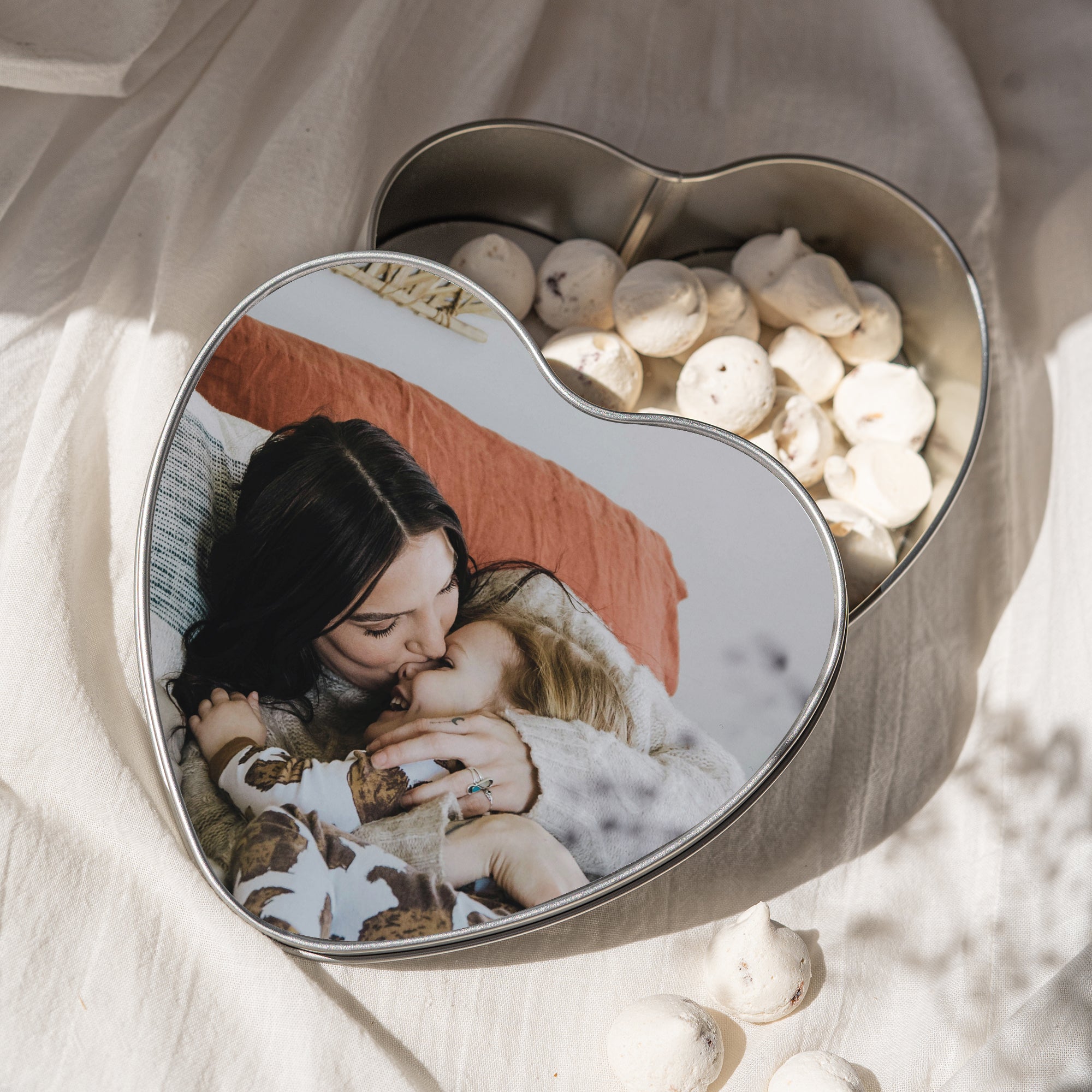 Boite métallique Objets Cœur Avec Amour photo N° 2