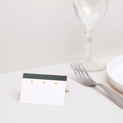 Marque-place Mariage 2 volets Fête foraine photo N° 2