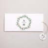Faire-part Mariage Pochette 2 cartes, étiquette Fleurs d'été II photo N° 1