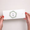 Faire-part Mariage Pochette 2 cartes, étiquette Fleurs d'été II photo N° 2