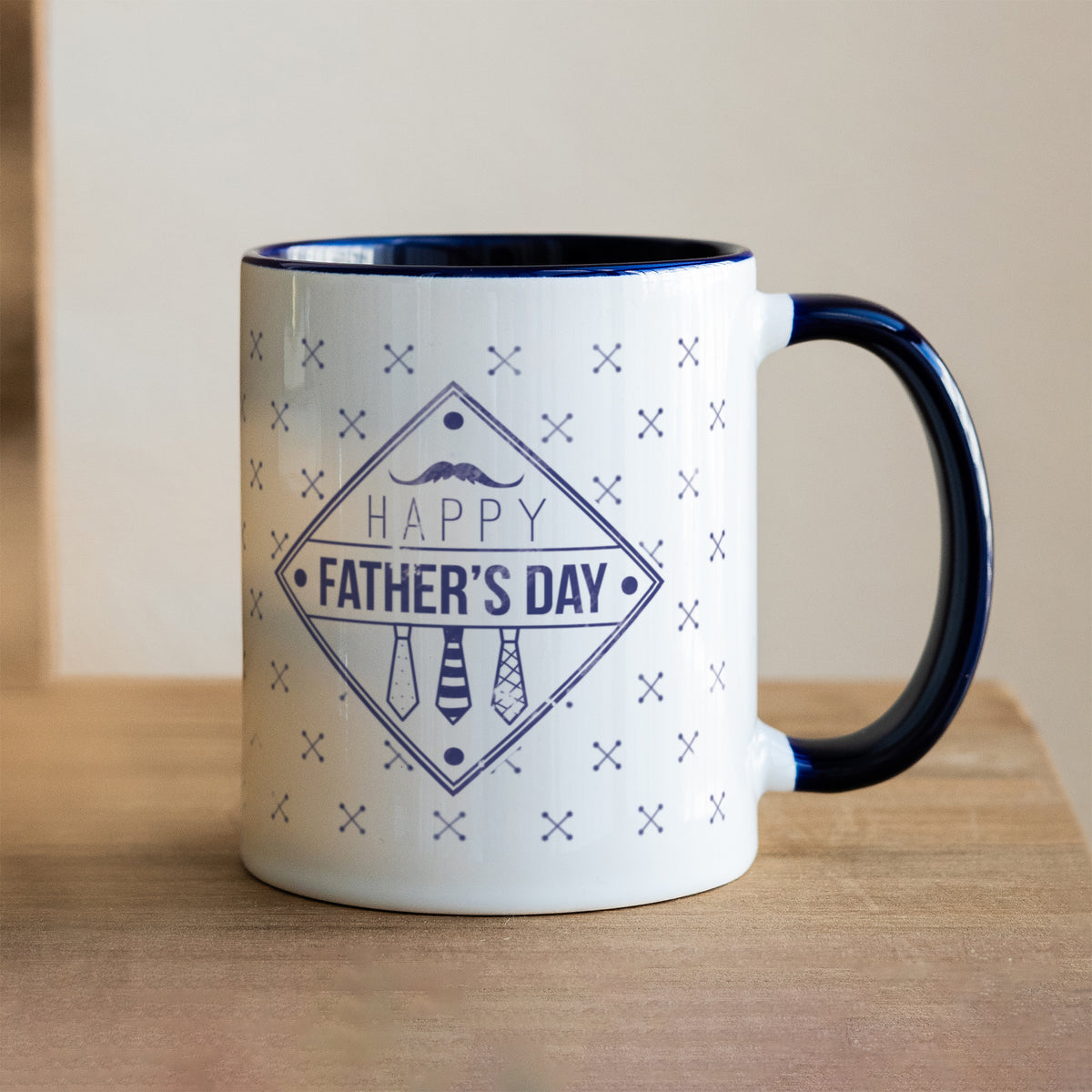Mug Objets Bleu Papa Vintage photo N° 1