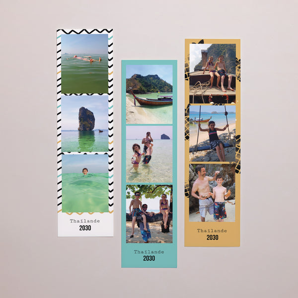 Tirage photo Photos Lot de 3 Super Fête Tropicale photo