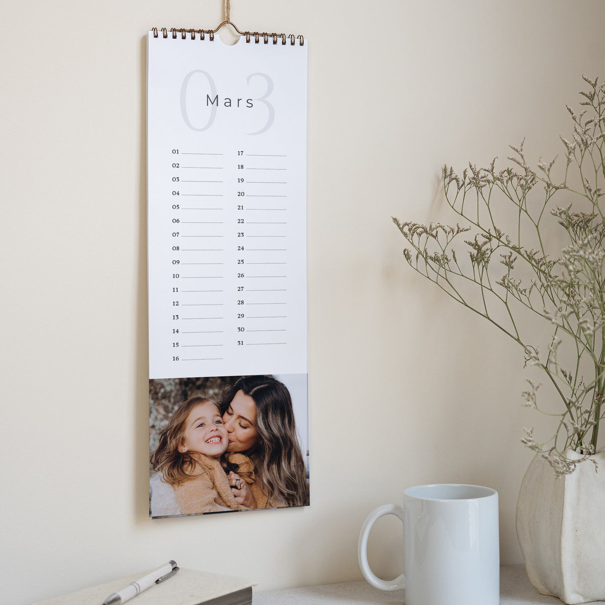 Calendrier Fin d'année Perpétuel Classique photo N° 2