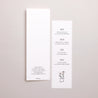 Faire-part Mariage Marque-page photo 2 coeurs photo N° 3