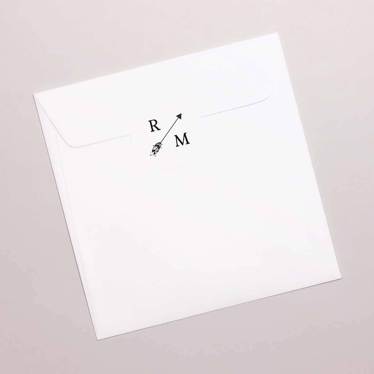 Sticker Mariage Rond Couronne Boho photo N° 3