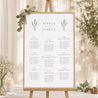 Plan de table Mariage Portrait Bouquet de Lavande photo N° 1