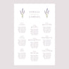 Plan de table Mariage Portrait Bouquet de Lavande photo N° 2