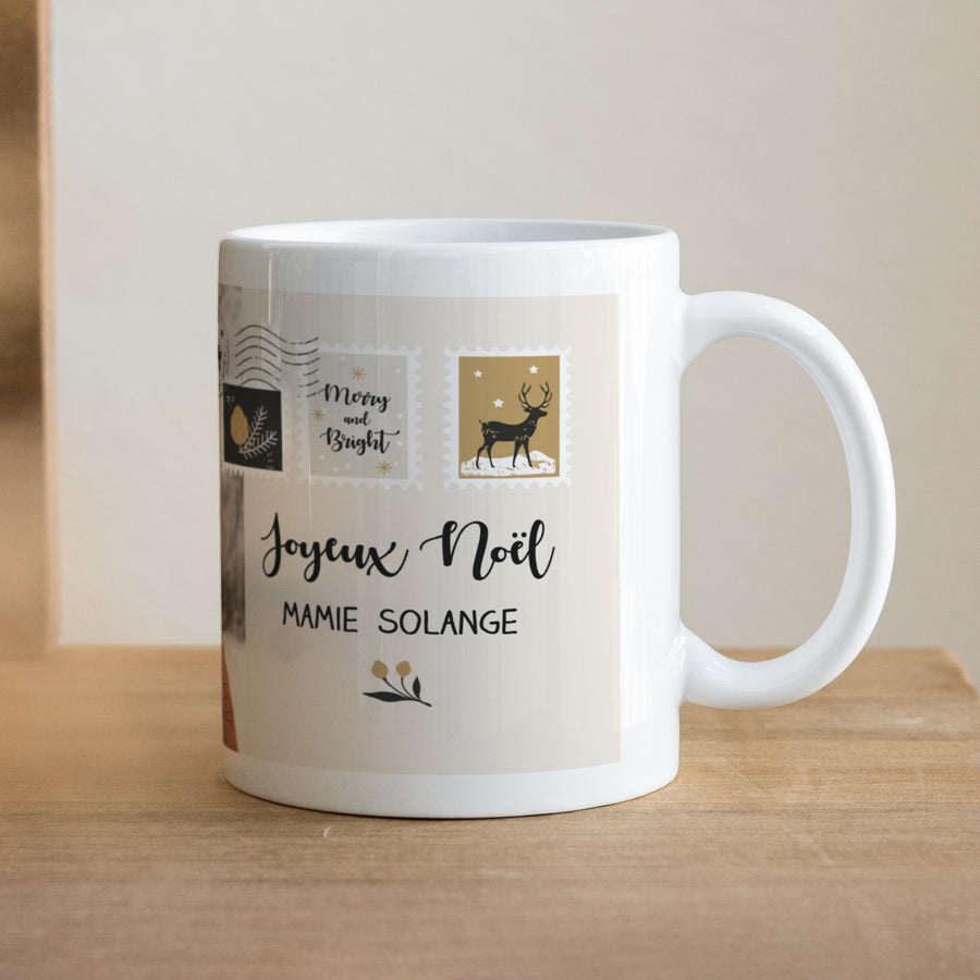 Mug Objets Blanc Lettre Noël photo