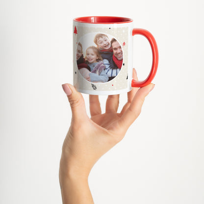 Mug Objets Rouge Noël en famille photo N° 2