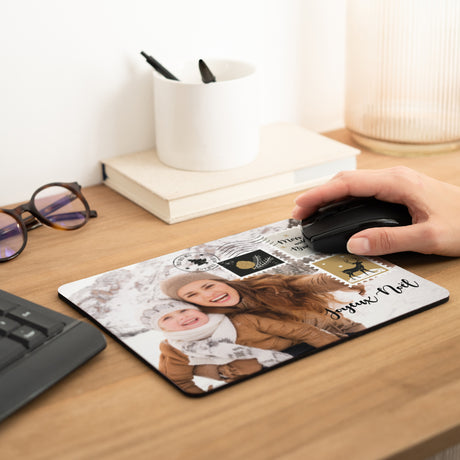 Tapis de souris Objets Rectangle Lettre de Noël