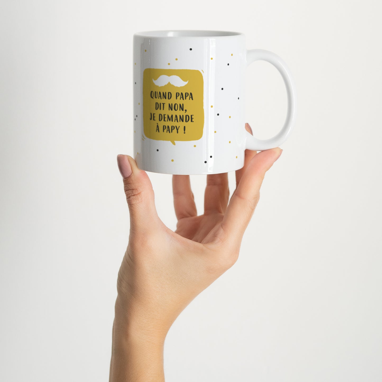 Mug Objets Blanc Mon papy photo N° 2