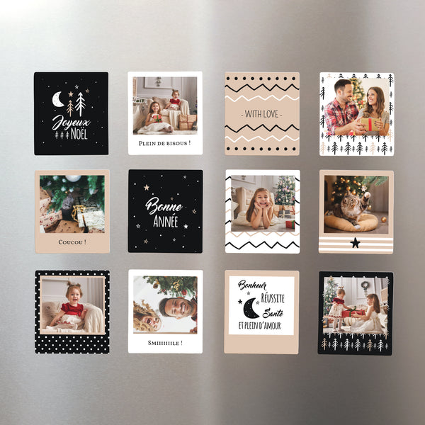 Tirage photo Photos Lot de 12, magnétique Petits Sapins photo