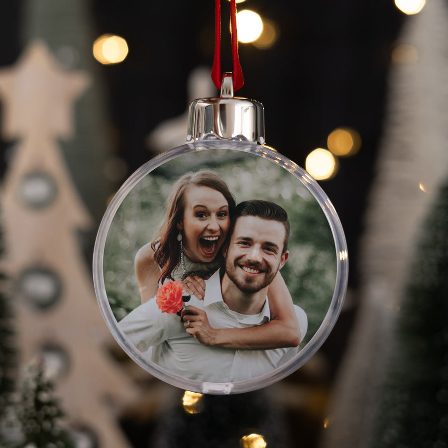 Boule de Noël Fin d'année Ronde Boule d'amour photo
