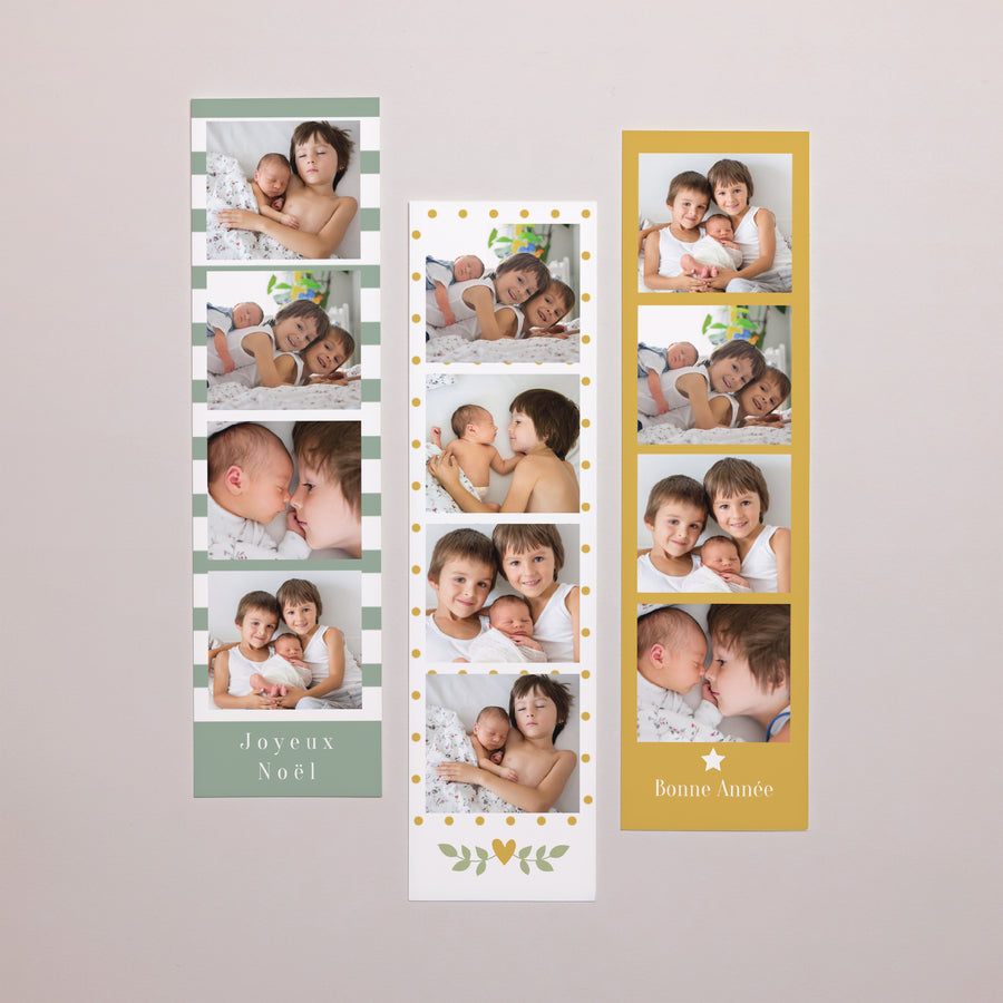 Tirage photo Photos Lot de 3 Jaune et Vert photo