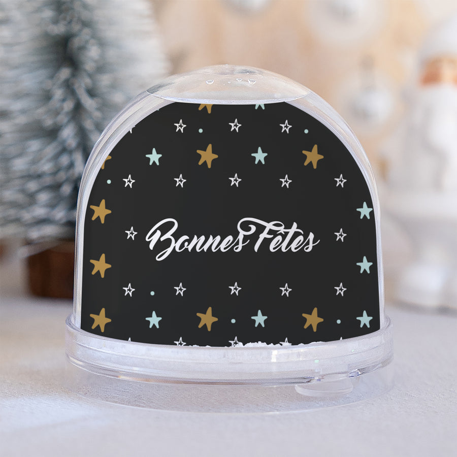 Boule à neige Fin d'année Verre Décor Noël photo