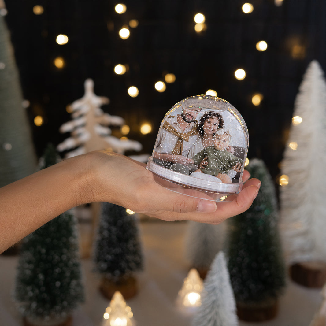 Boule à neige Fin d'année Verre Décor Noël photo N° 3