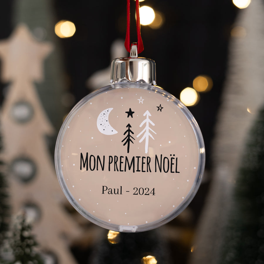 Boule de Noël Fin d'année Ronde 1er Noël III photo