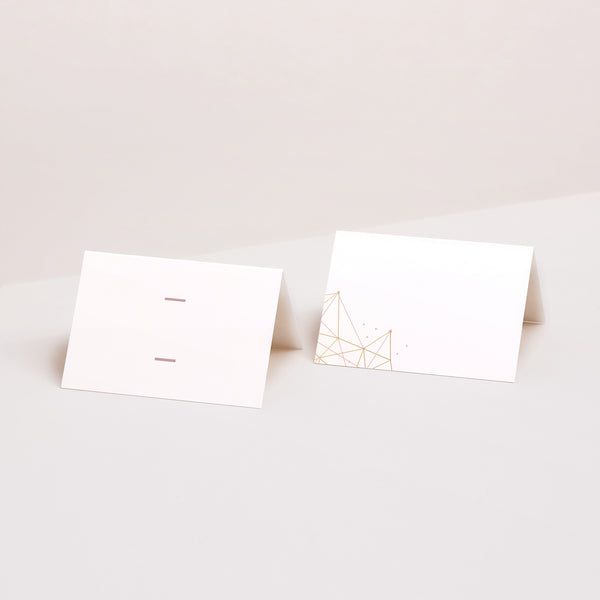 Marque-place Mariage 2 volets Constellation photo