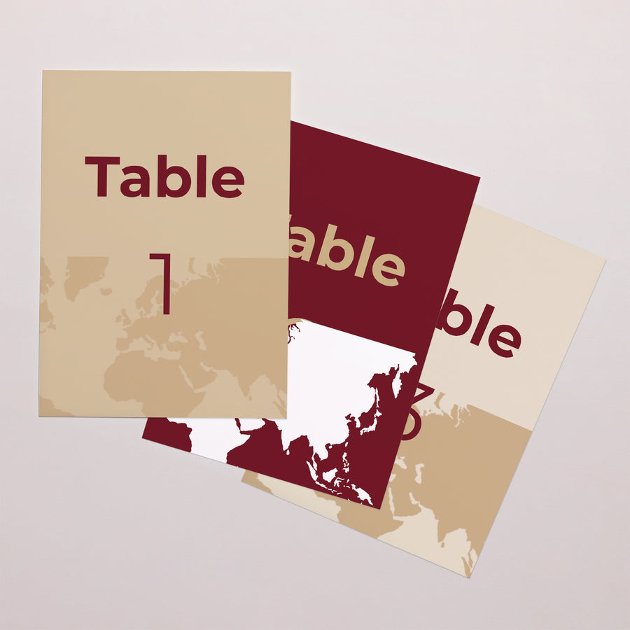 Marque table Mariage Rectangle Wedding Pass photo