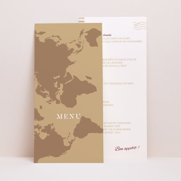 Menu Mariage Panoramique portrait Wedding Pass photo