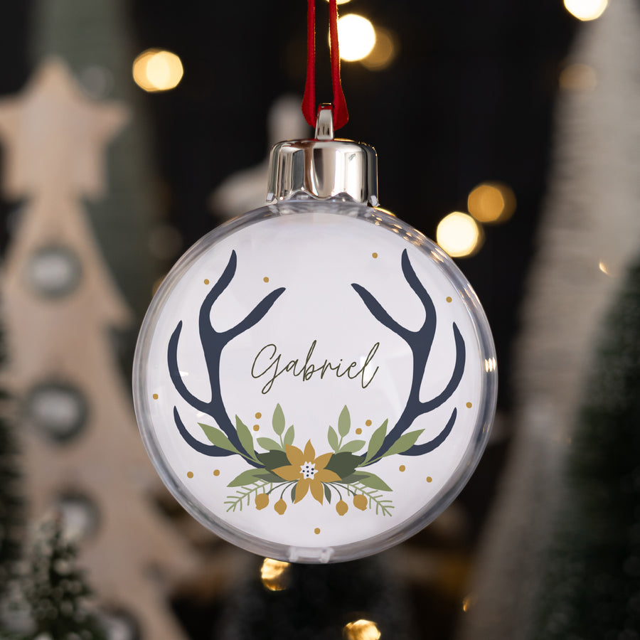 Boule de Noël Fin d'année Ronde Noël Scandinave photo