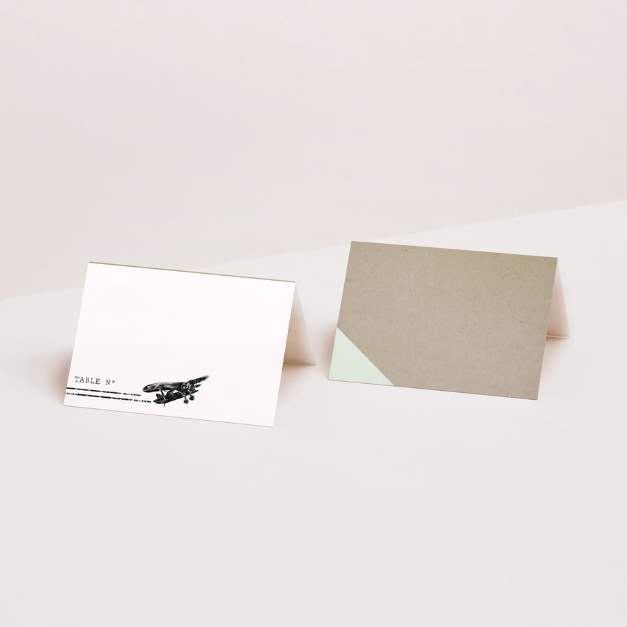 Marque-place Mariage 2 volets Time To Love photo