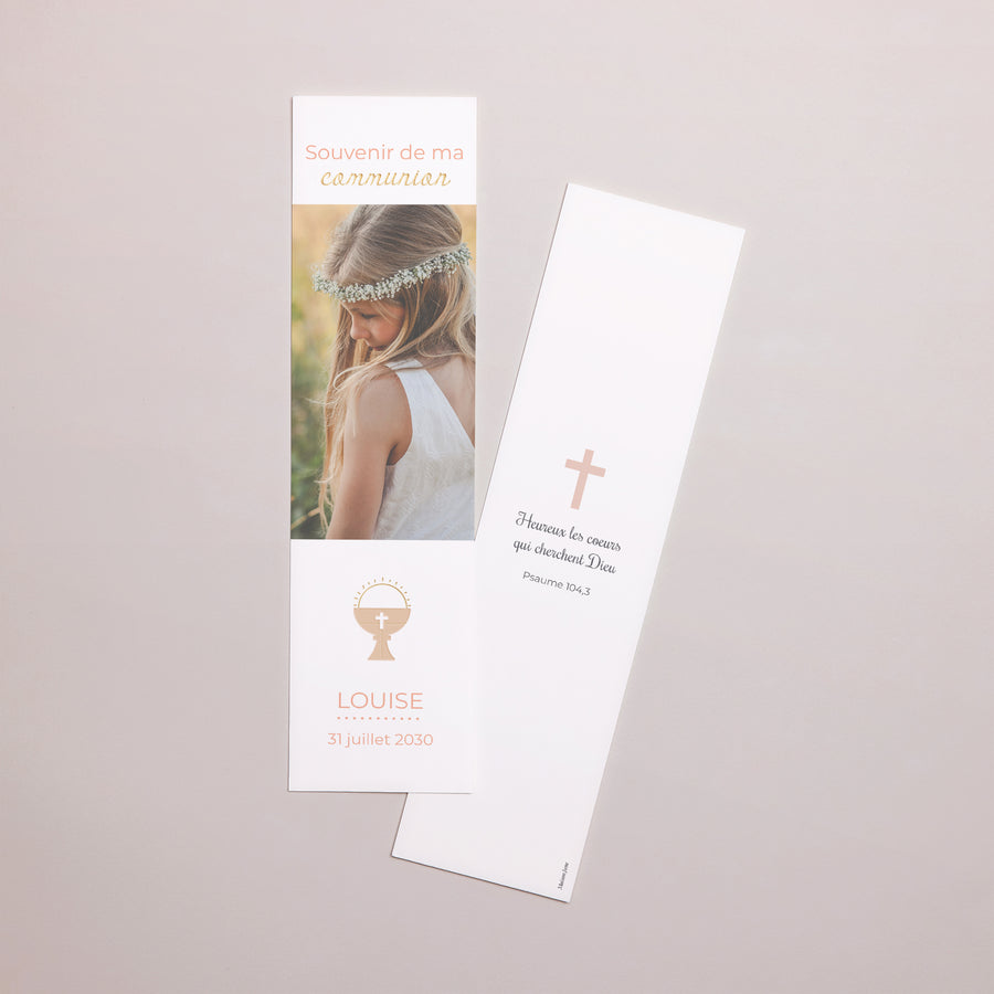 Marque-page Communion Marque-page Calice photo