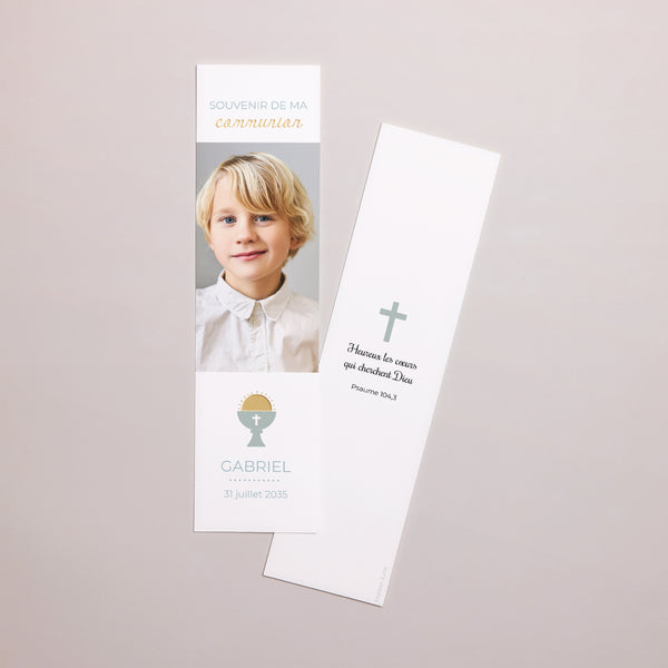 Marque-page Communion Marque-page Ciboire photo