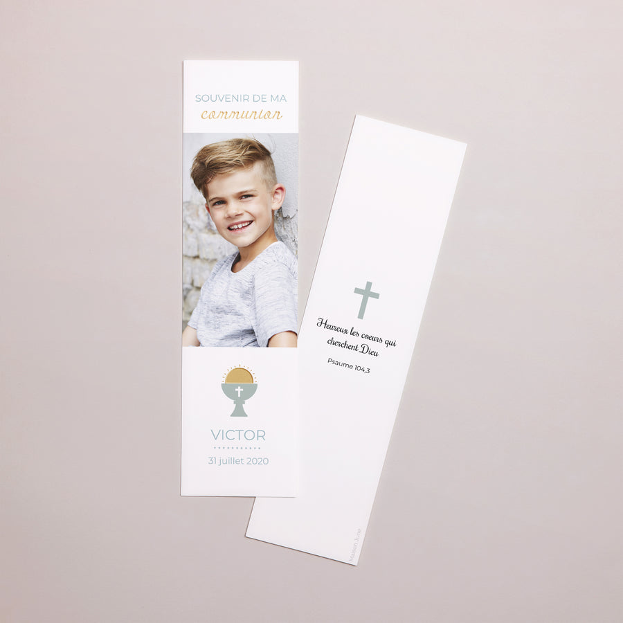 Marque-page Communion Marque-page Ciboire photo