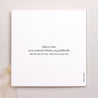 Faire-part Mariage Pochette carrée, 3 cartes, étiquette Carré Typographique photo N° 4
